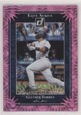 2019 Panini Donruss Elite Series Pink Firework Gleyber Torres #ES4 xm5