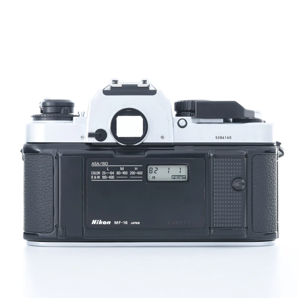 Nikon FA Silver SLR 35mm Film Camera Tested From Japan [Exc+5 ]#1027g - Image 4 of 4