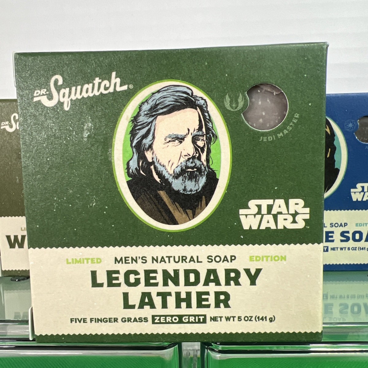 DR. Squatch Limited Edition Star Wars Soap, Zero & Heavy Grit