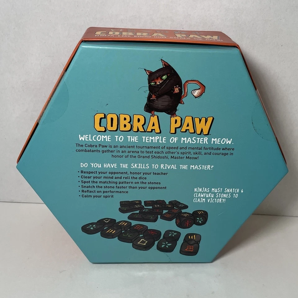 Cobra Paw Ninja-Like Know How Steals the Game! by Bananagrams - NEW IN BOX - Image 2 of 4