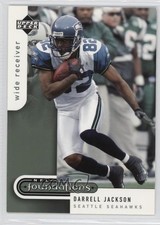 2005 Upper Deck NFL Foundations Darrell Jackson #86 0u3