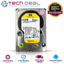 Western Digital WD6001FSYZ 6TB SATA 6Gb/s 7200RPM 128MB 3.5" HDD WD