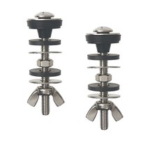 Universal Toilet Tank to Bowl Bolt Kit, Heavy Duty Toilet Tank Kit, Waterproo...