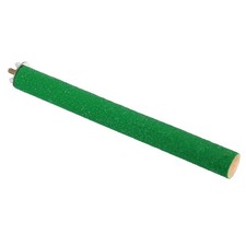 1x10" Bird Leg Grinding Stick, Wooden Bird, Green