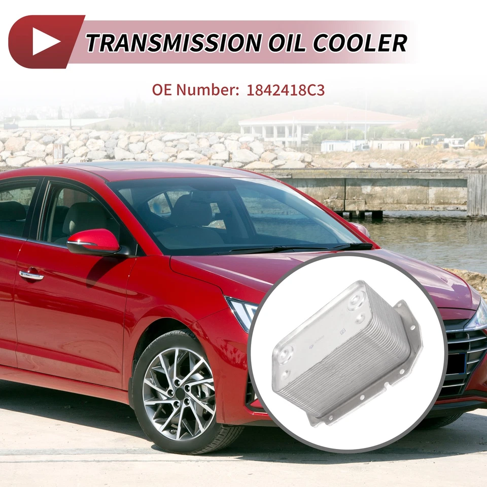 Engine Oil Cooler for International Harvester No.1842418C3 Trans Cooler 1 Pc - Image 3 of 4