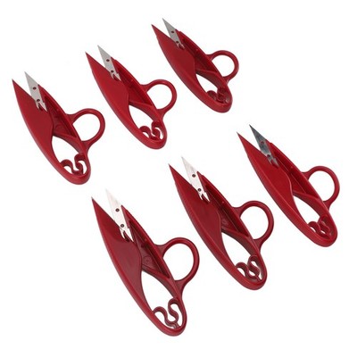 12x Yarn Thread Snips Multifunction Stainless Steel Blade Quick Clip Portabl SET