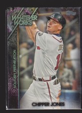 Chipper Jones Cards Inserts Vintage Premium Collection LOOK