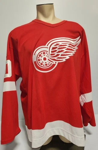 2006 Detroit Red Wings Brad May Game Worn Exhibition Game Hockey Jersey