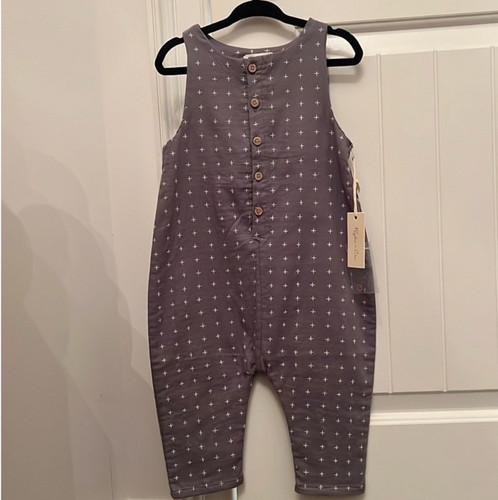 Sold Out Style! NWT! GORGEOUS "Rylee + Cru" Boy OR Girl Romper! Size 12-18 M!