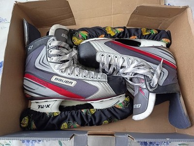 Bauer Vapor X3.0 6.5 D Sz. 8 SR BTH11  Ice Hockey Skates Black Red Gray White