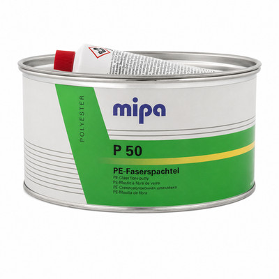 Spachtel Kfz Mipa P 50 Glasfaserspachtel Faserspachtel 2kg - Beige + Härter