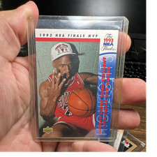 Upper Deck 1993-94 Michael Jordan #204 1993 NBA Finals MVP Chicago Bulls Card