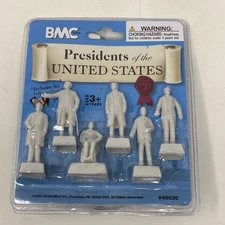 BMC Presidents of The United States Series 1 Plastic Figures 1:32 Scale 54mm