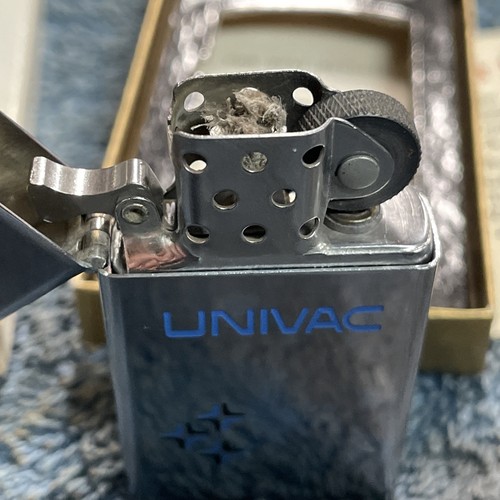 Vintage Rare 1967 ZIPPO cigarette LIGHTER “Univac Computer” NOS - Picture 11 of 18