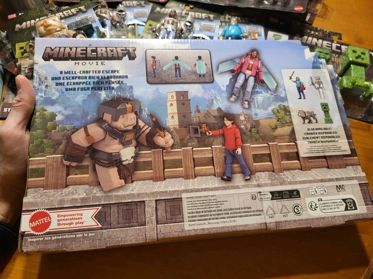 A Minecraft Movie A WELL CRAFTED ESCAPE Piglin Warrior Henry