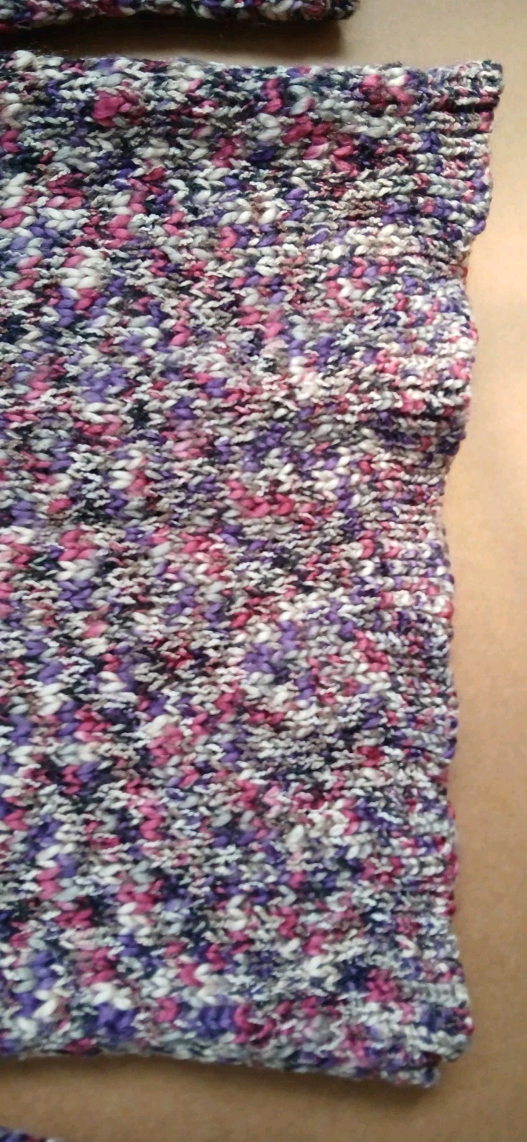 Fringe Speckly Ruby Rd Knit Turtle Neck Sweater M… - image 5