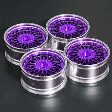 1.9" Metal 4PCS On-Road Drift Touring Wheel Hubs Rim for 1/10 RC Car Tamiya hsp