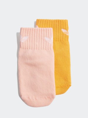 Adidas Kinder Anti Rutsch Socken, 2 Paar Pack, Größe UK 12,5 - 1