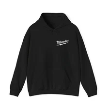 Milwaukee Tools Graphic Hoodie Retro Gift Unisex Heavy Blend™ Hooded Sweatshirt