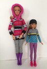 Barbie Sisters Winter Snow Fun 2018 Mattel Barbie & Stacie Dolls Pair
