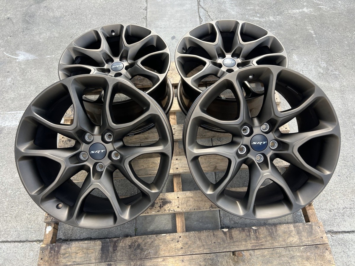 20” OEM Dodge Durango SRT Hellcat Wheels Rims Factory Stock Bronze