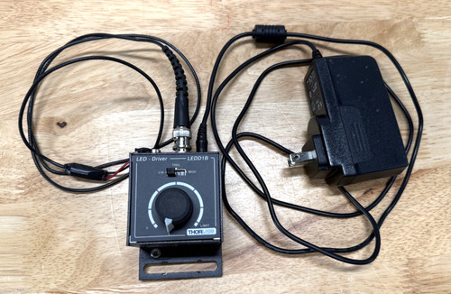 Thorlabs LED Driver LEDD1B - Model M00543099 - Used, Tested, Working +AC Adapter