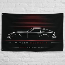 280Z 1978 Car Silhouette Flag 3x5 ft Garage Banner Man Cave Wall Decor Gift
