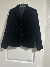 Banana Republic Size 4 Black Woman  s Blazer
