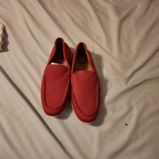 Driver Club USA Womens Size 6 3.5 On Genuine Moccasins Tan Leather NEW