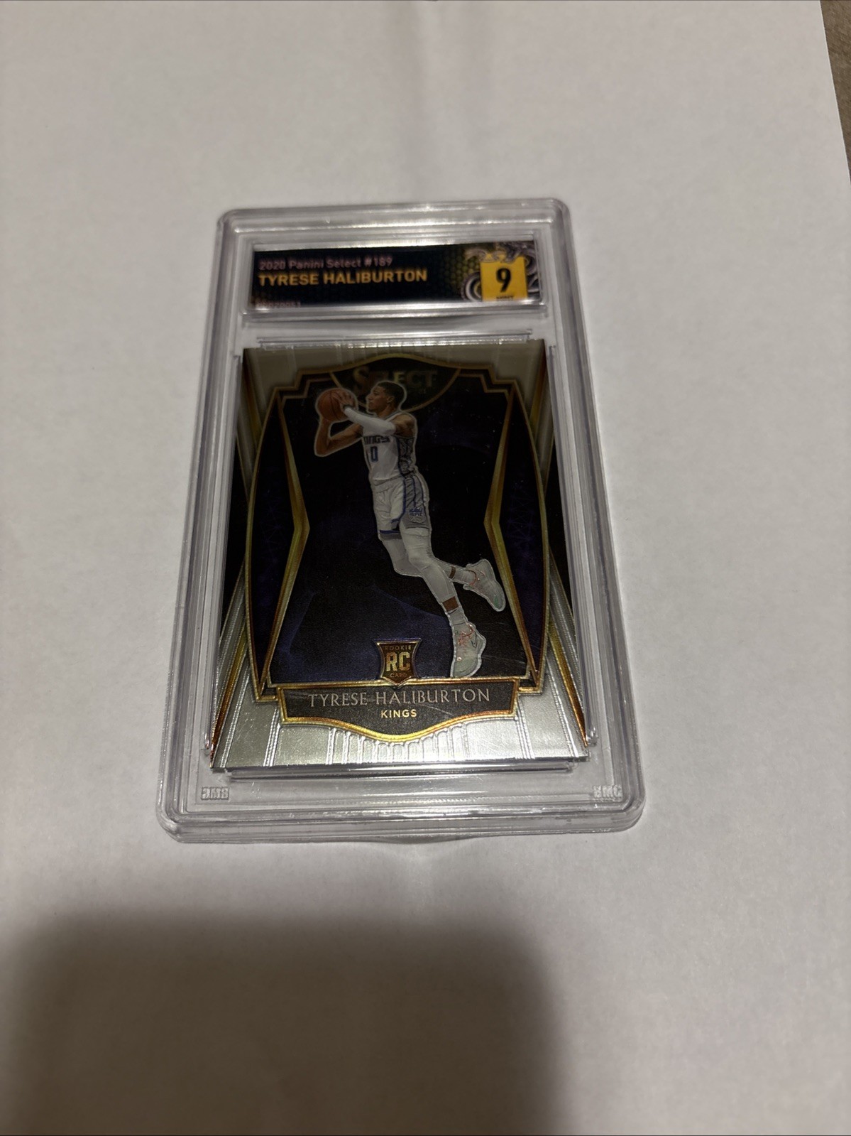 2020-21 Panini Select - Premier Level Tyrese Haliburton #189 Silver Prizm (RC)