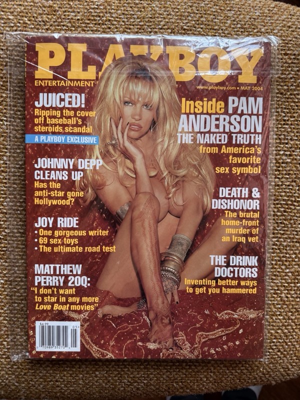 Pamela Anderson Play Boy Magazine May 2004 Mint Condition