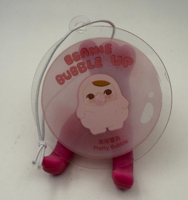PopMart Beanie Bubble Up ''Pretty Bubble'' Pink CARD TAG ONLY