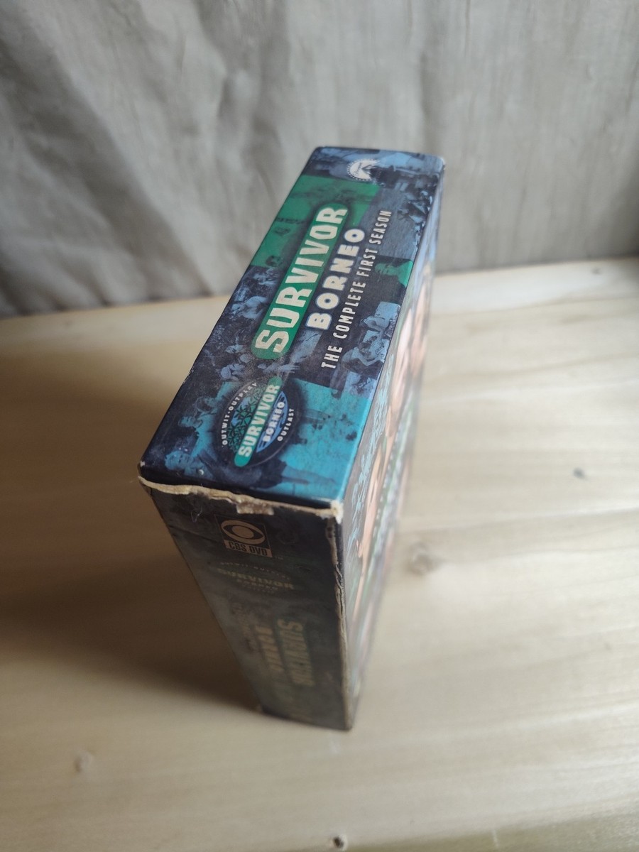 Survivor: Borneo Complete First Season DVD 2000 Outlast Bonus Disc