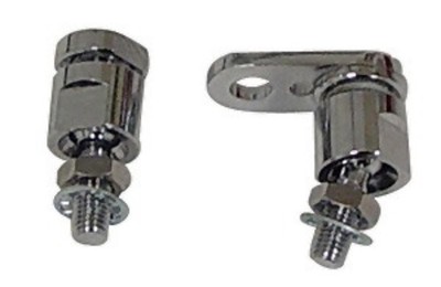 V-Factor 13424 Chrome Turn Signal Swivel for Harley Sportster Softail Dyna FXD