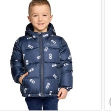 CARS Print Kids Puffer Jacket, Cars NWT SIZE 6 BOYS