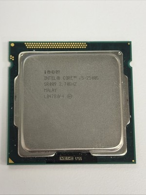Intel Core i5-2500S SR009 2.7-3.7GHz 4-Core LGA1155 Processor HD2000 Tested