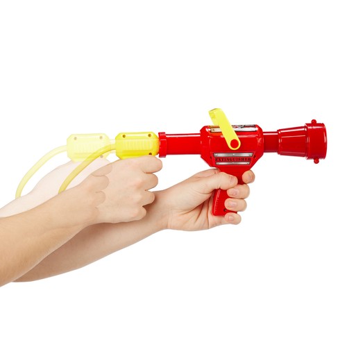 Firefighter water gun toy fire extinguisher 2.5 L 5 m range Kids Water Soaker - Picture 7 of 11