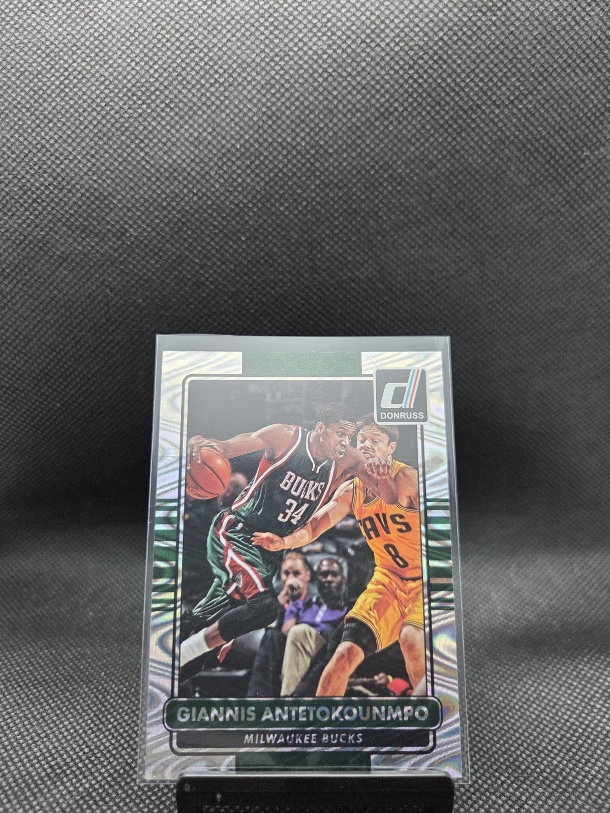 Giannis Antetokounmpo 2014-15 Donruss Swirlorama #98 | RARE 2nd Year | Bucks
