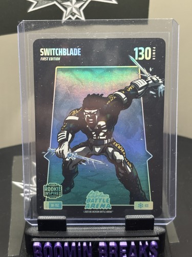2026 Switchblade Travis Hunter Bo Jackson Battle Arena Battlefoil Ice #BF-192 RC
