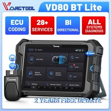 2025 VDIAGTOOL VD80 BT Lite OBD2 Scanner All Systerms Diagnostic Tool 28+Service