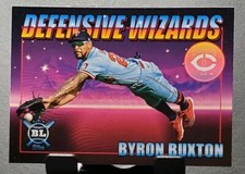 2023 Topps Big League #DW-12 Byron Buxton TWINS DEFENSIVE WIZARDS Insert⚾️NM/MT