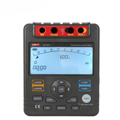 1PCS for UNI-T UT511 Digital Megger Insulation Resistance Ohm Tester Megohmmeter