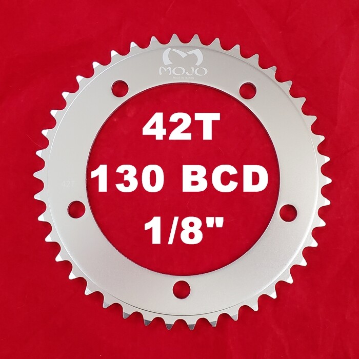 MOJO Fixed Gear Chainring 42T 130 BCD Track Fixie single speed