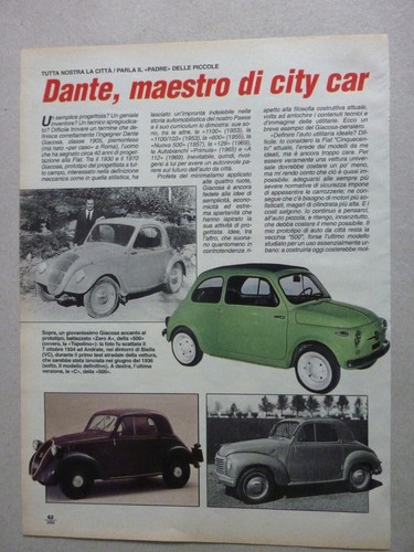 # ARTICOLO NUOVA FIAT 500 - 1960 VEDI ALTRI DISPONIBILI - Imagen 4 de 4