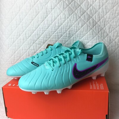 Nike Legend 10 Pro HG Soccer Cleats Men's SZ 8.5 Hyper Turquoise