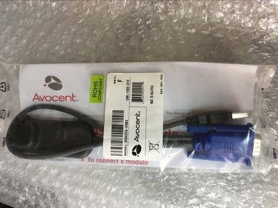 1PC New Avocent DSAVIQ-USB2 KVM Line USB Server Interface Module Cable
