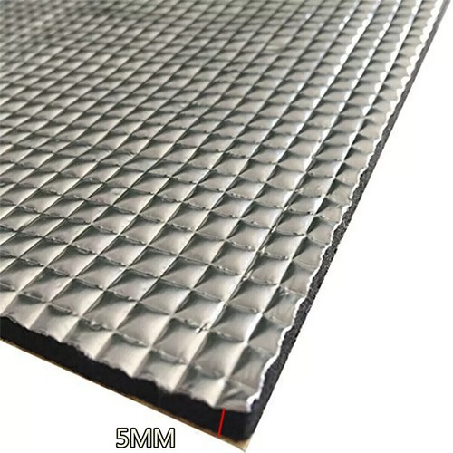 Self-Adhesive Fire Heat Sound Deadener Insulation Mat: Car Hood Engine KIT 4x50 - Picture 8 of 8