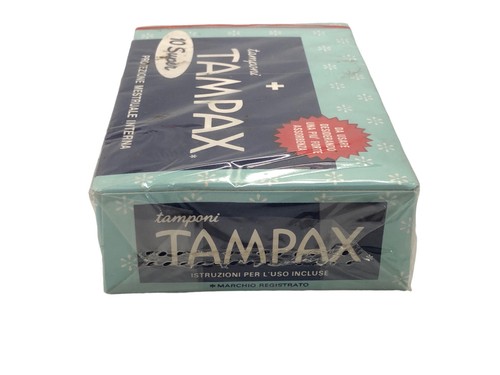 TAMPAX TAMPONI ASSORBENTI COSMETICI E PROFUMI VINTAGE - Imagen 2 de 2