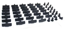 94-98 Mustang 50pc Rocker Fender Molding Install Kit - Clips Pins For Lh Rh