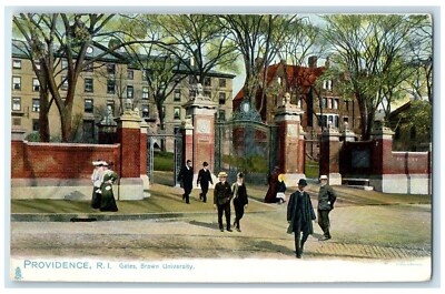 c1905 Gates Brown University Providence Rhode Island Raphael Tuck Sons Postcard